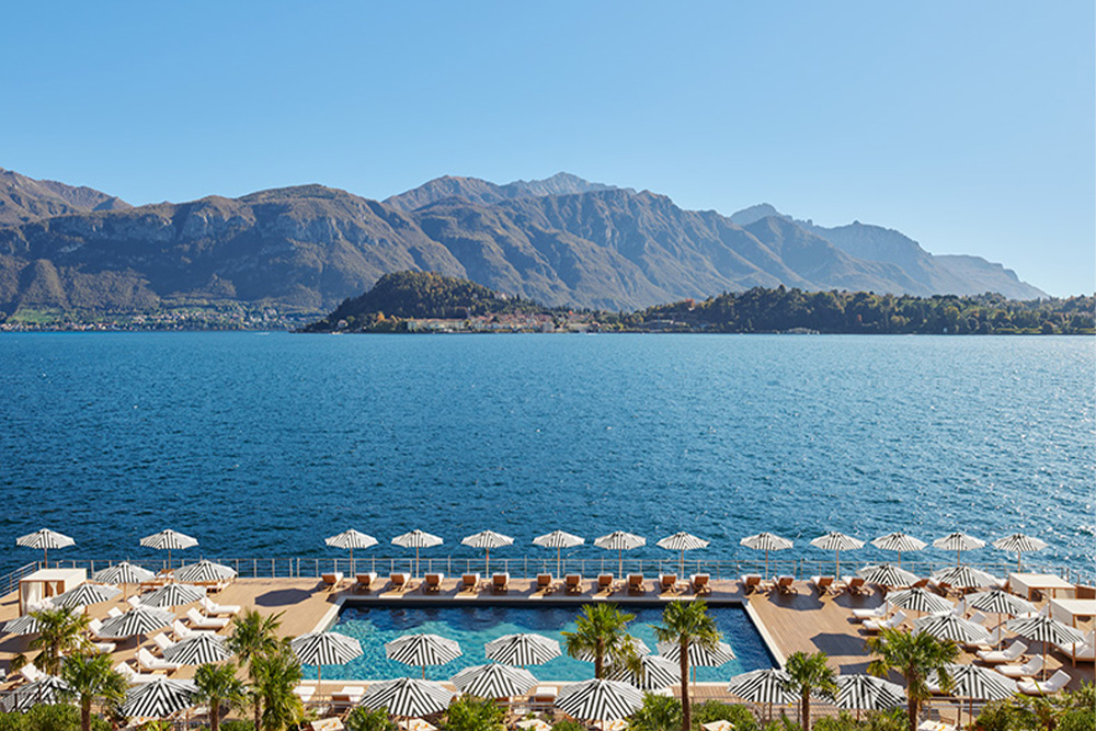 THE LAKE COMO EDITION, CADENABBIA, ITALY. PHOTOS COURTESY OF THE LAKE COMO EDITION.