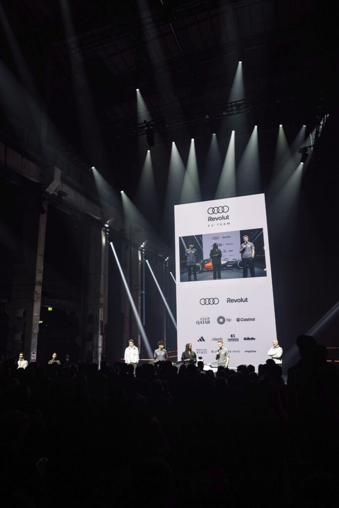 audi f1 team reveal event
