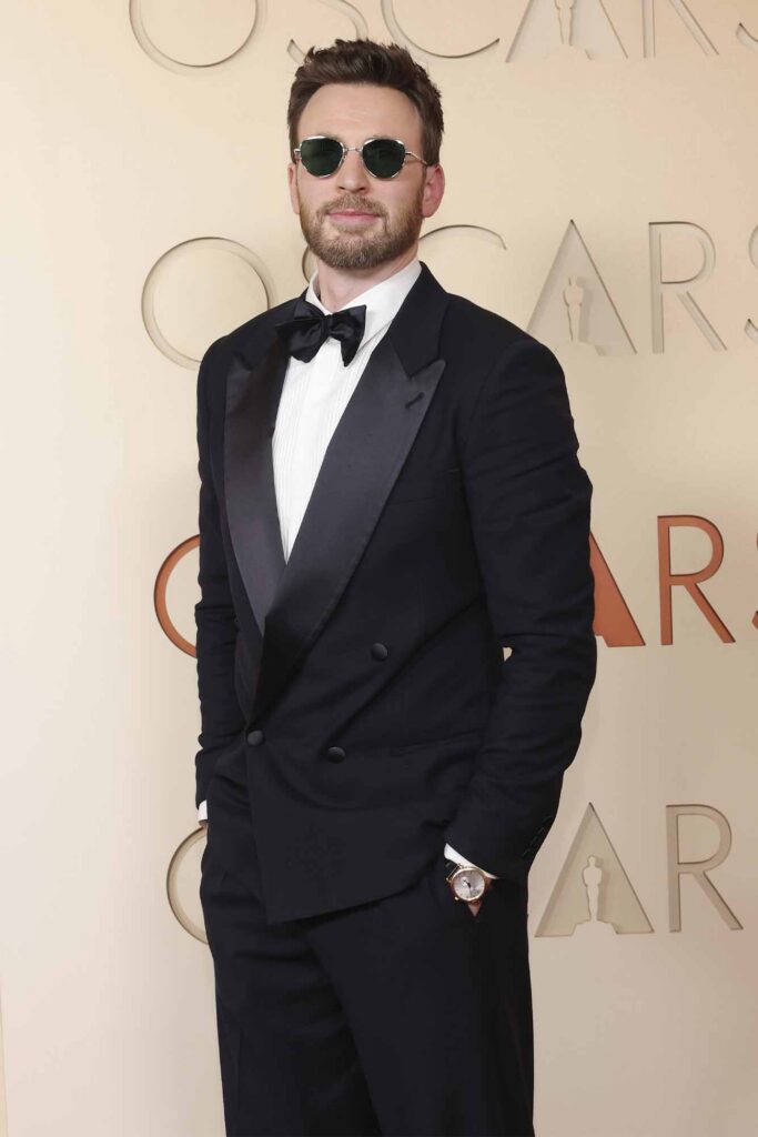 Chris Evans in Chopard retrieved via Chopard.