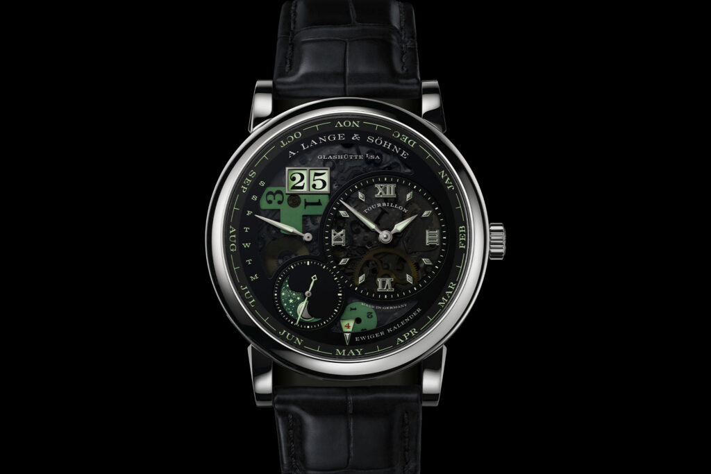 A. Lange & Söhne Lange 1 Tourbillon Perpetual Calendar “Lumen." Photo courtesy of A. Lange & Söhne.