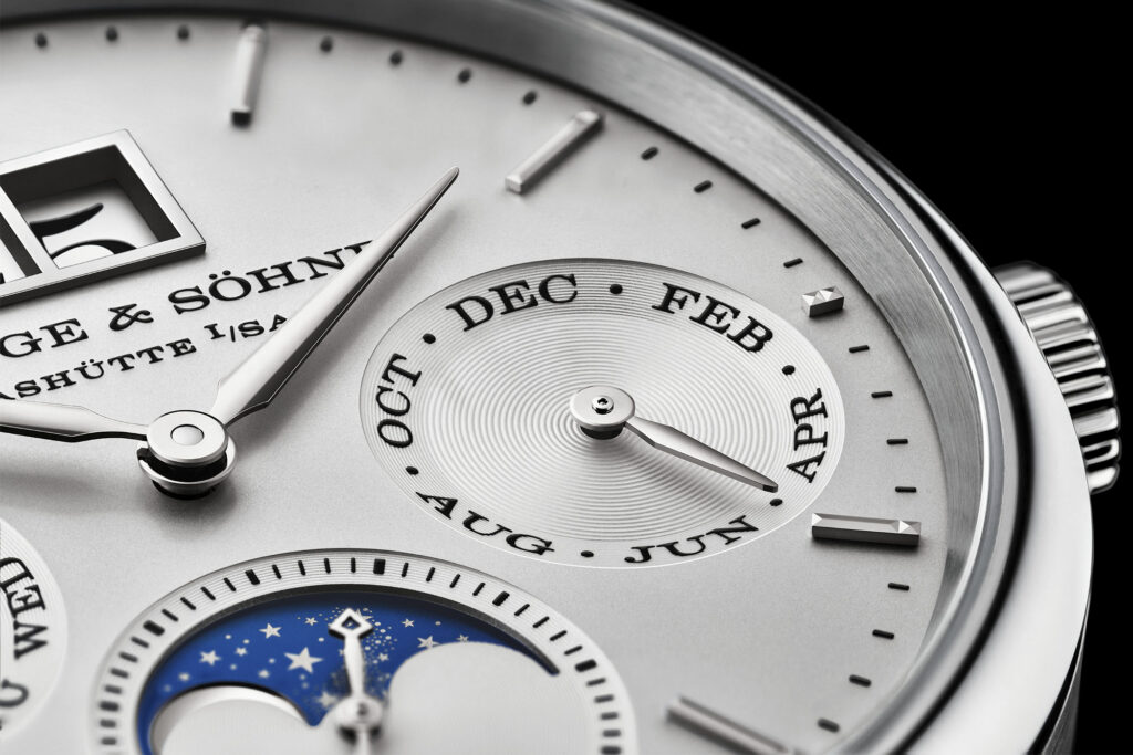 A. Lange & Söhne Saxonia Annual Calendar. Photo courtesy of A. Lange & Söhne.