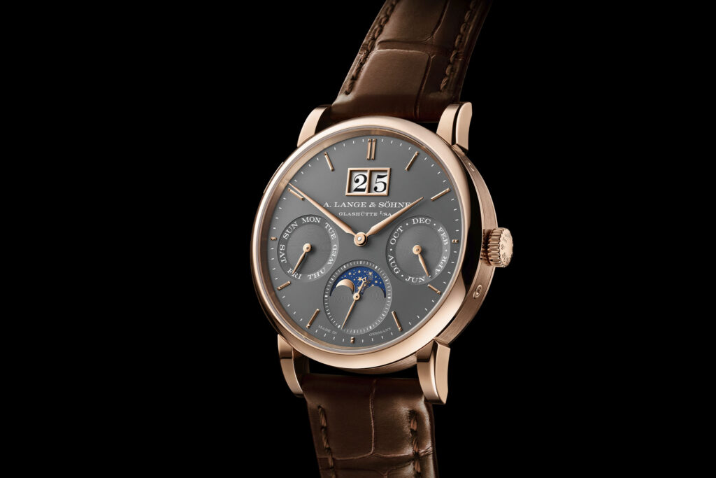 A. Lange & Söhne Saxonia Annual Calendar. Photo courtesy of A. Lange & Söhne.