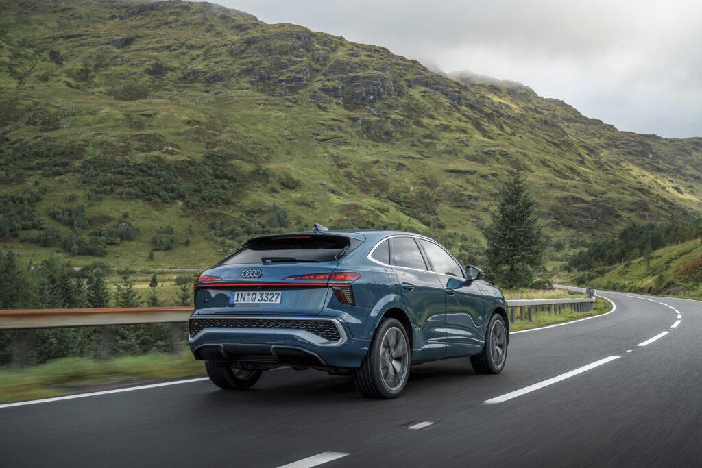 AUDI Q3 IN SCOTLAND. PHOTO COURTESY OF AUDI, RETRIEVED FROM SHARP SPRING.