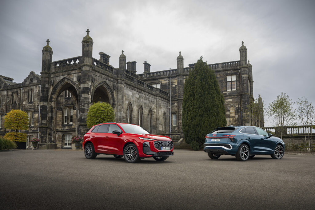 AUDI Q3 IN SCOTLAND. PHOTO COURTESY OF AUDI, RETRIEVED FROM SHARP SPRING.