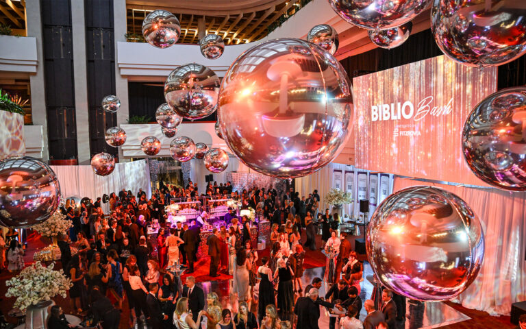 BiblioBash2026 Room photo by George Pimentel Photography