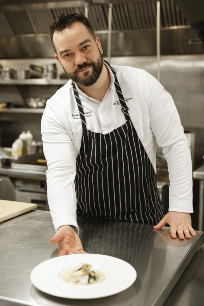 CHEF JONATHAN WILLIAMS OF JONI RESTAURANT, PARK HYATT TORONTO. PHOTOS BY NICOLAS MERTENS, COURTESY OF GENUINE SADNESS.