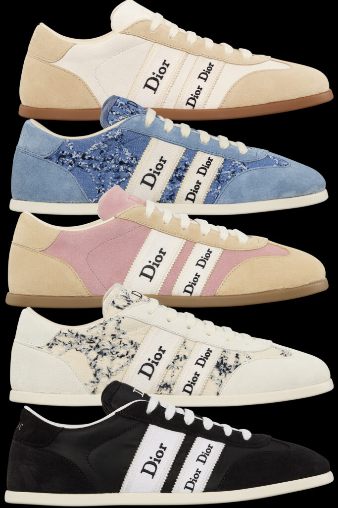 Dior Ribbon Sneakers, courtesy of Dior.