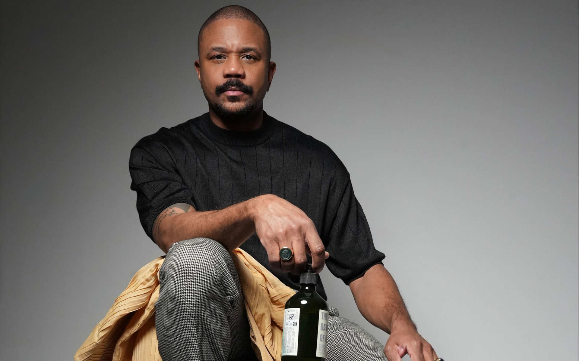 Hosea Chanchez interview for men's skincare brand The Dawn of Good