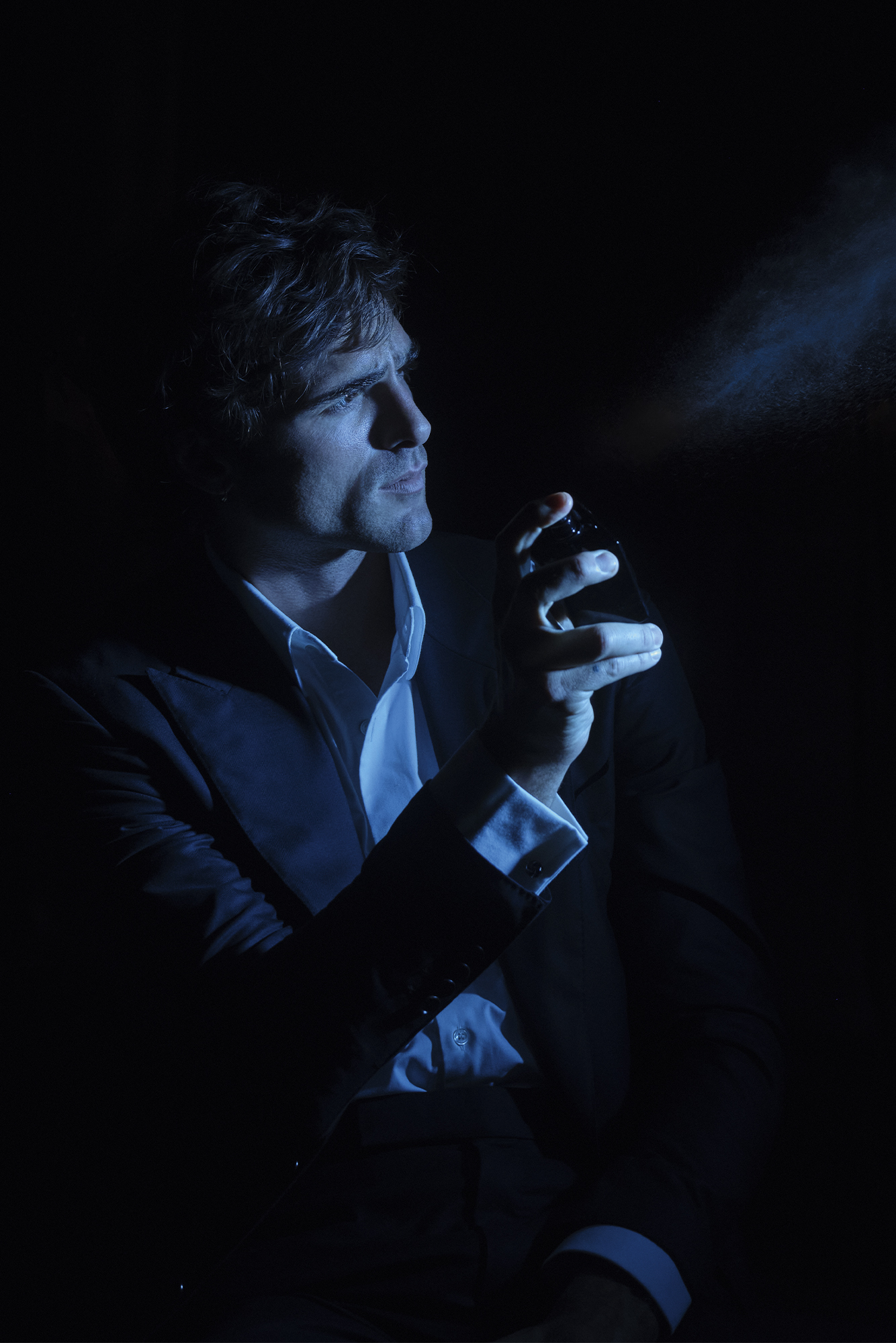 JACOB ELORDI FOR BLEU DE CHANEL. PHOTO COURTESY OF CHANEL.