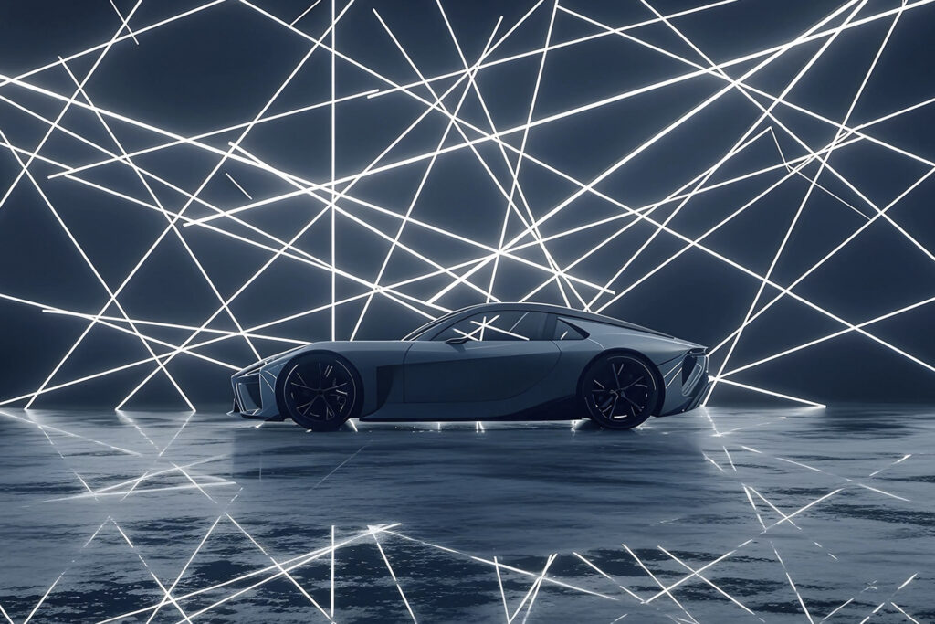 Lexus Unveils Successor to Its V10 Supercar 