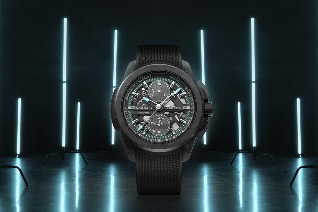 NORQAIN WildONE Skeleton Chrono. PHOTO COURTESY OF NORQAIN.
