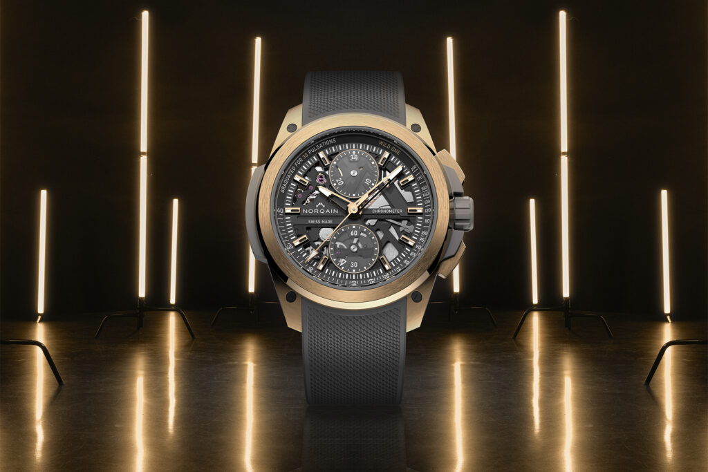 NORQAIN WildONE Skeleton Chrono. PHOTO COURTESY OF NORQAIN.