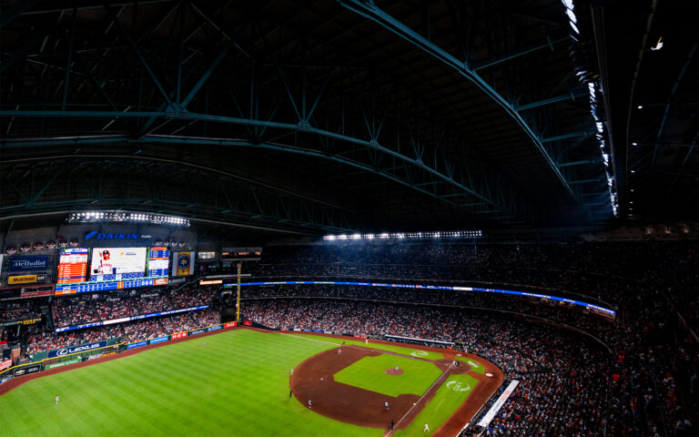 Baseball arena. Photo courtesy of the Houston Astros.
