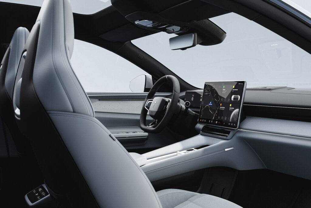 Drive the new Polestar 4 SUV. Photo retrieved from SHARP Spring 2026.