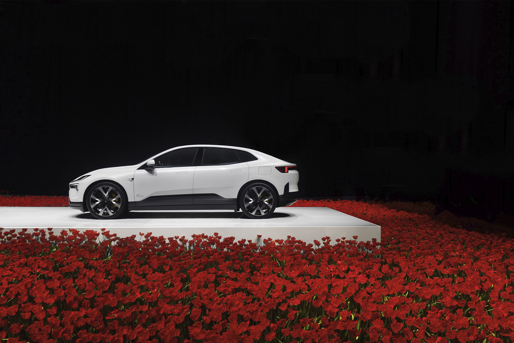 Drive the new Polestar 4 SUV. Photo retrieved from SHARP Spring 2026.