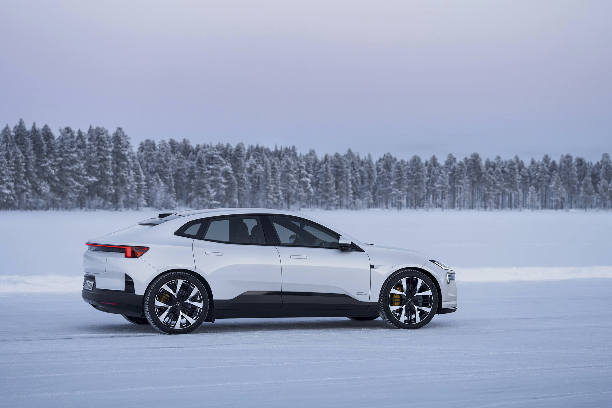 Drive the new Polestar 4 SUV. Photo retrieved from SHARP Spring 2026.