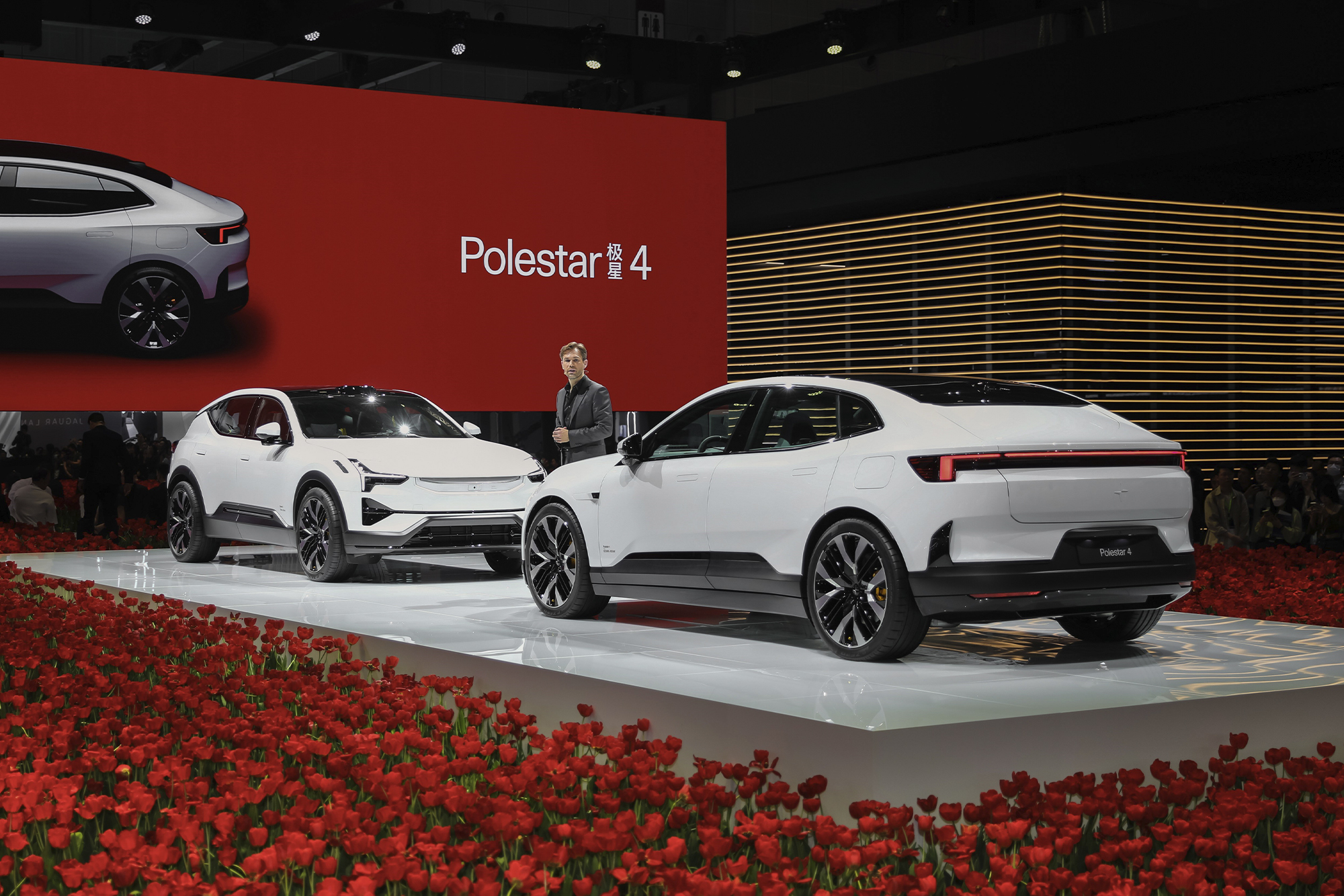 Drive the new Polestar 4 SUV. Photo retrieved from SHARP Spring 2026.