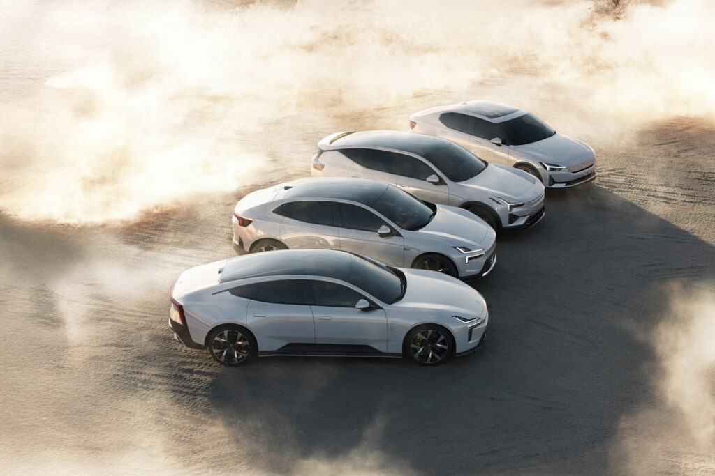Drive the new Polestar 4 SUV. Photo retrieved from SHARP Spring 2026.