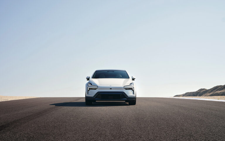 Drive the new Polestar 4 SUV. Photo retrieved from SHARP Spring 2026.