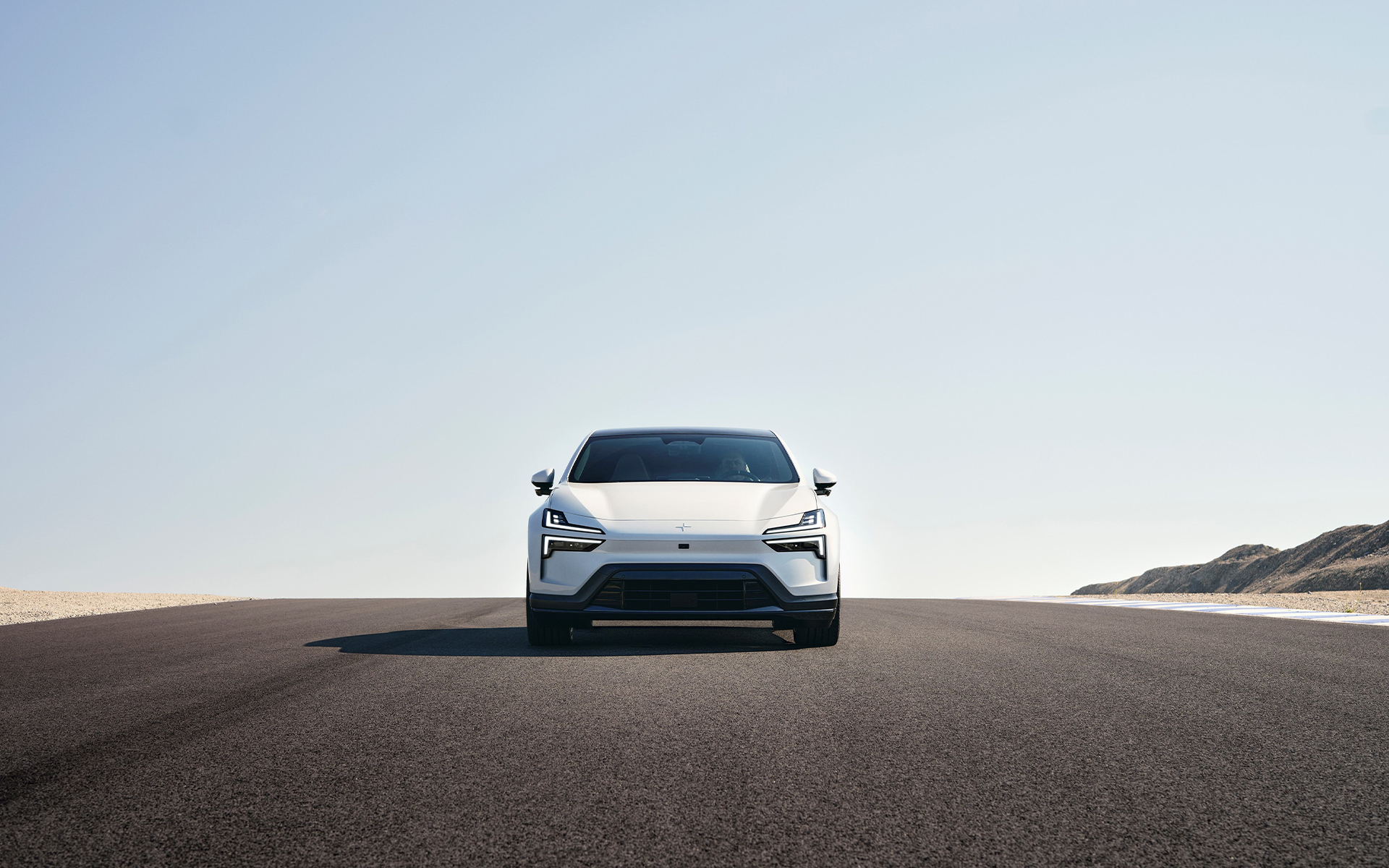 Drive the new Polestar 4 SUV. Photo retrieved from SHARP Spring 2026.