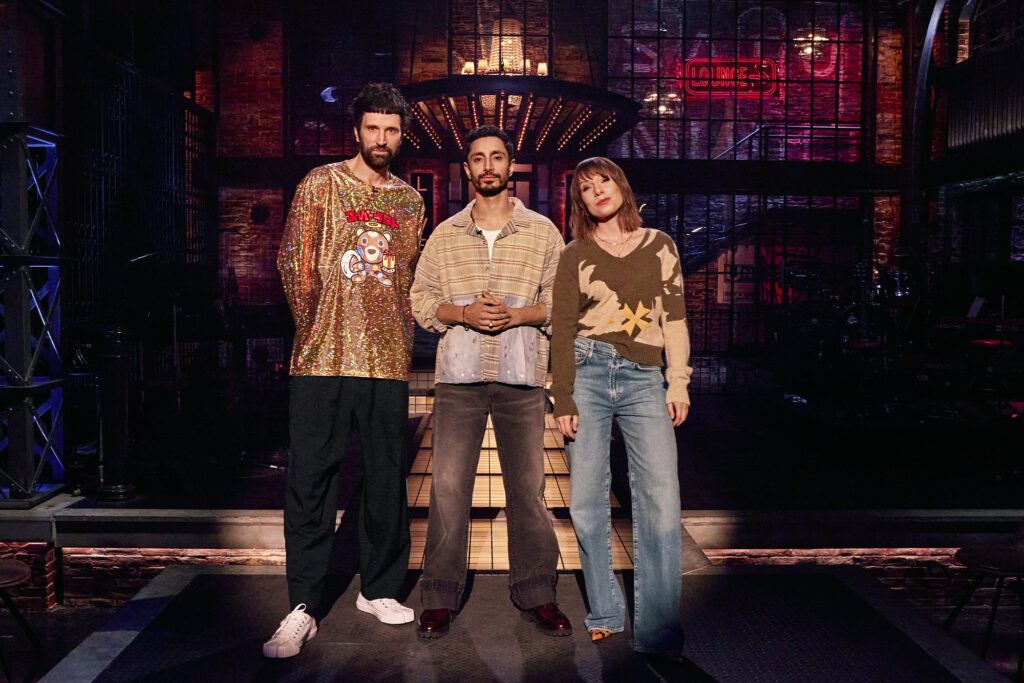 SNL UK premiere cast photo. Image: Sky.