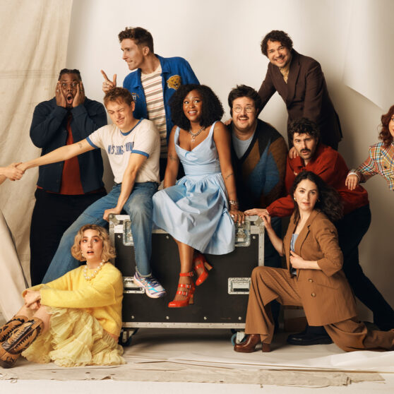 SNL UK premiere cast photo. Image: Sky.