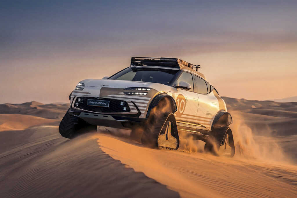 genesis unveils off-road x skorpio concept new concept car strategy.