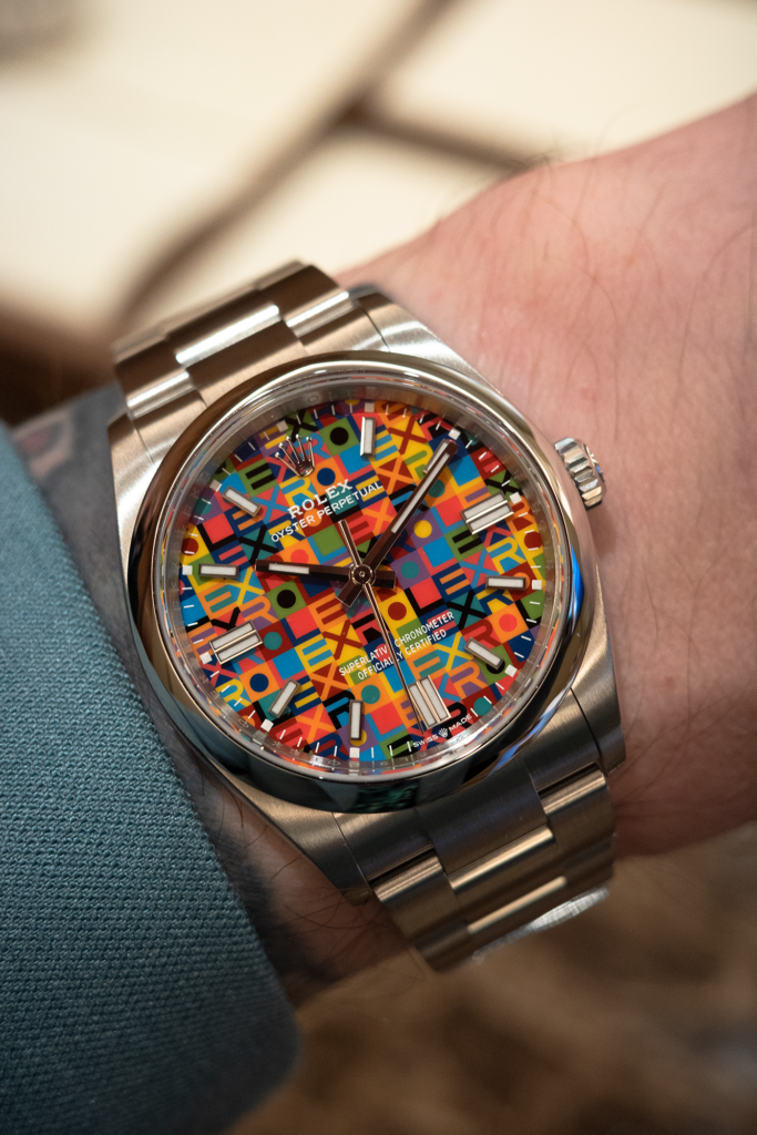 rolex oyster jubilee motif 36
