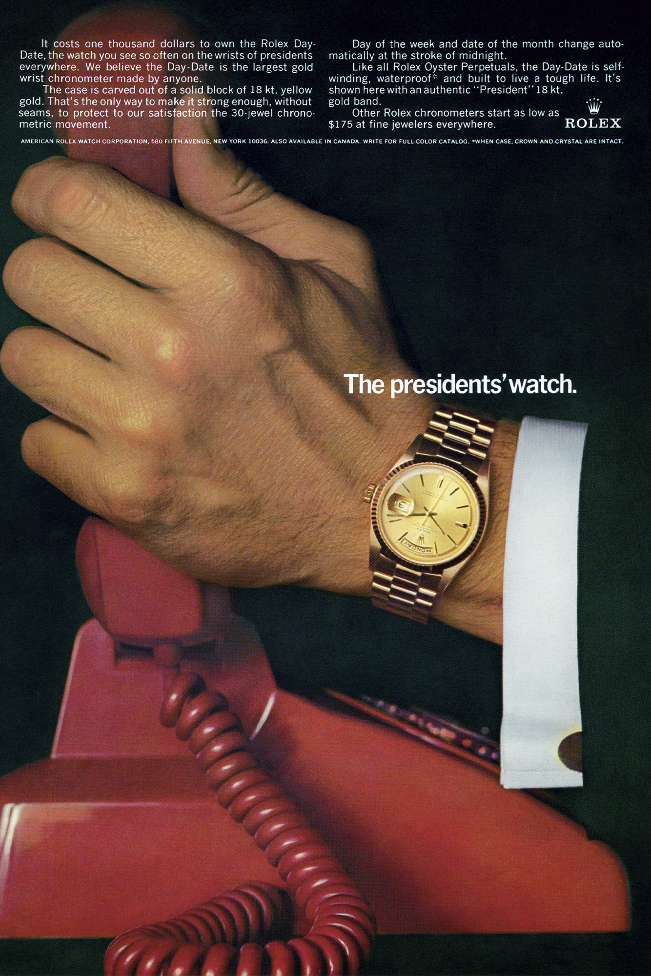 1967 Rolex Ad 