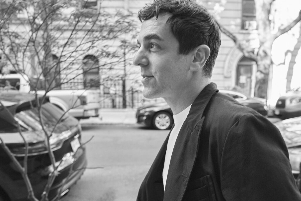 BJ NOVAK. PHOTO BY JULIAN UNGANO. INTERVIEW FOR THE DEVIL WEARS PRADA 2