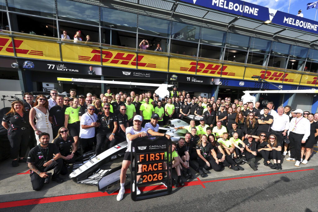 Why is Cadillac joining Formula One? Photo courtesy of Cadillac, retrieved from the Book For Men Spring Summer 2026.