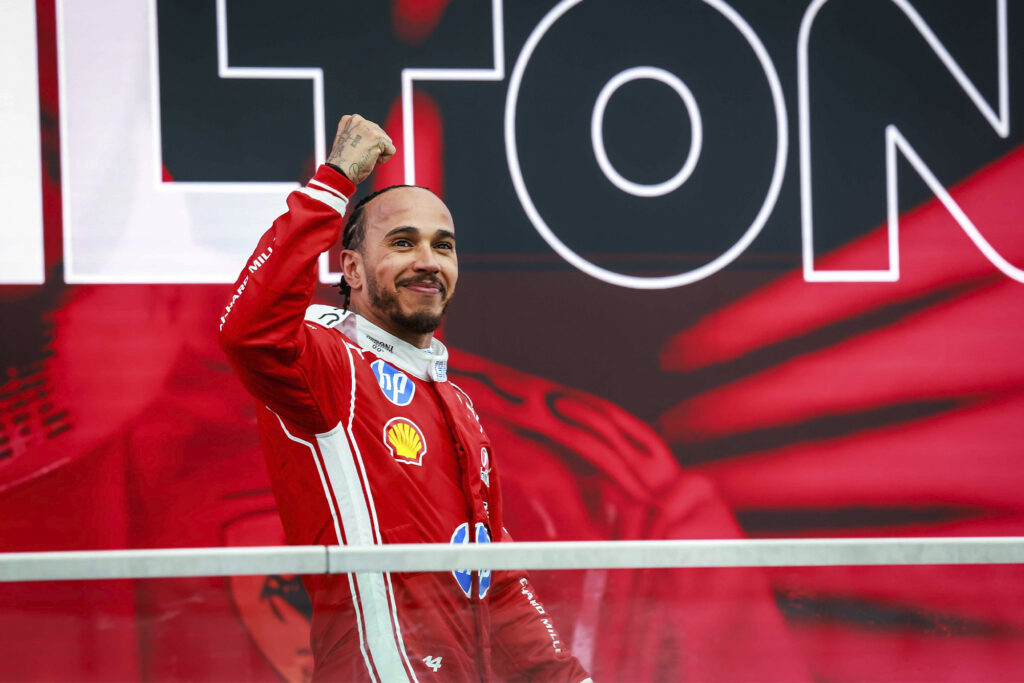 Copyright Scuderia Ferrari HP Press Office Lewis Hamilton formula one. Copyright: Ferrari S.p.a