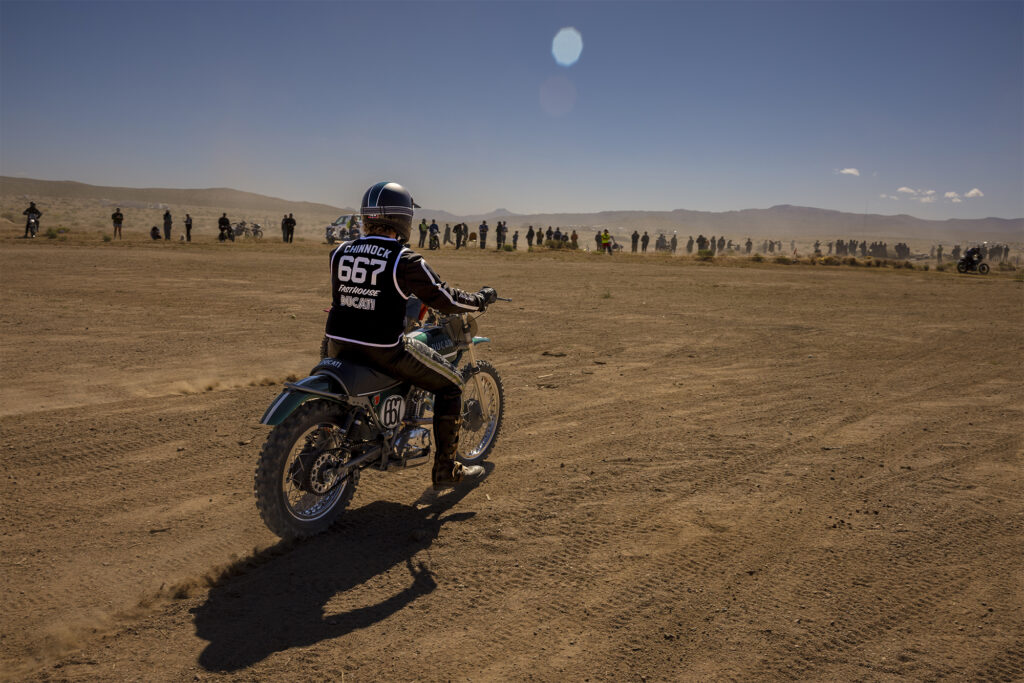 RESTORING AND RACING A 1971 DUCATI DIRT-BIKE, WITH CEO JASON CHINNOCK. PHOTO BY CARA BLOCH.