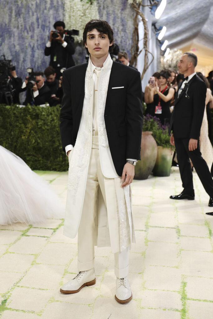 Finn Wolfhard at the 2026 Met Gala wearing Jaeger-LeCoultre gettyimages