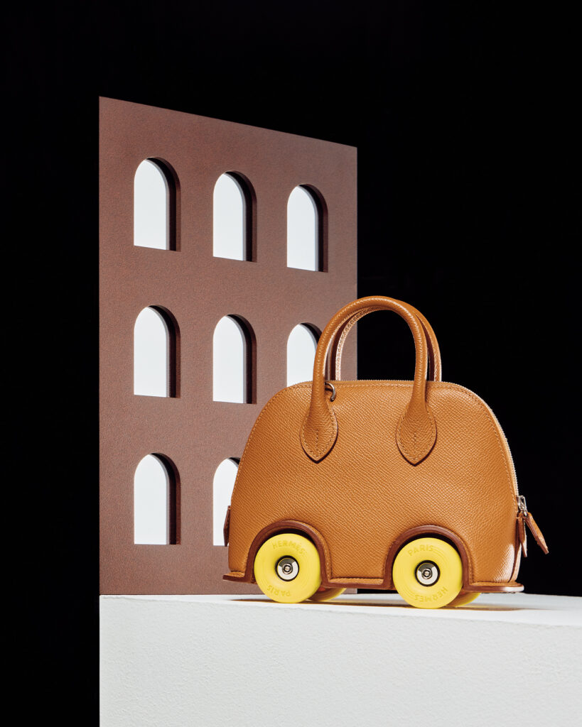 Rolling in style: Hermès Bolide on Wheels bag