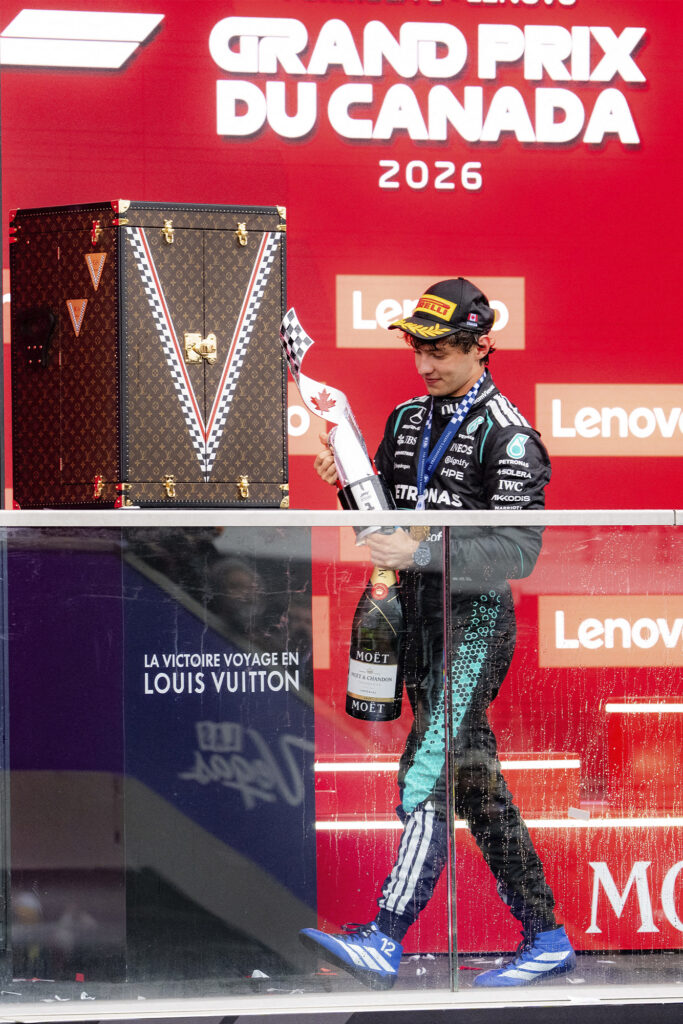 LOUIS VUITTON x FORMULA 1_CANADA GRAND PRIX_PODIUM KIMI ANTONELLI