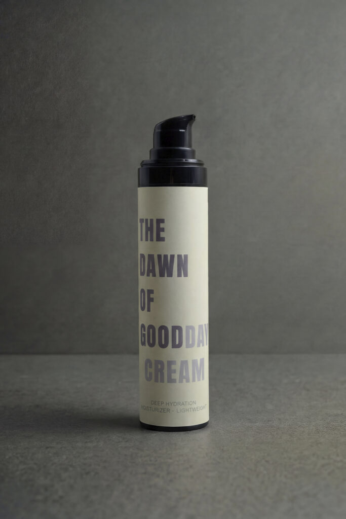 Men's skincare brand The Dawn of Good Photo by Jamal Josef Photography