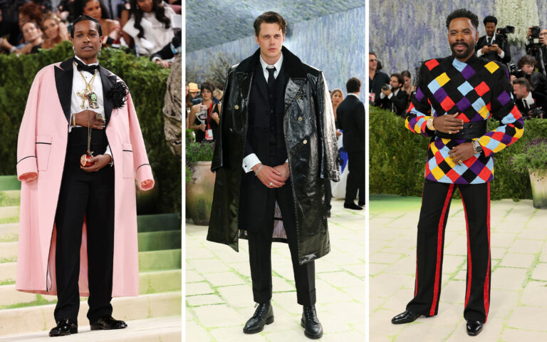Left to right: A$AP ROCKY, BILL SKARSGARD, COLMAN DOMINGO
