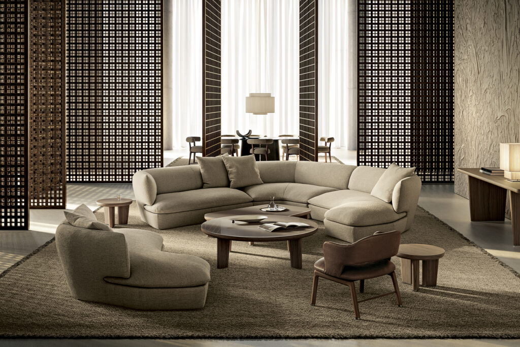 Flexform_Quincy_sectional sofa_ambience_
