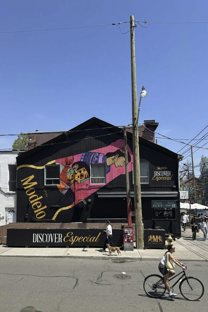 Saner Modelo 768 Queen West Mural