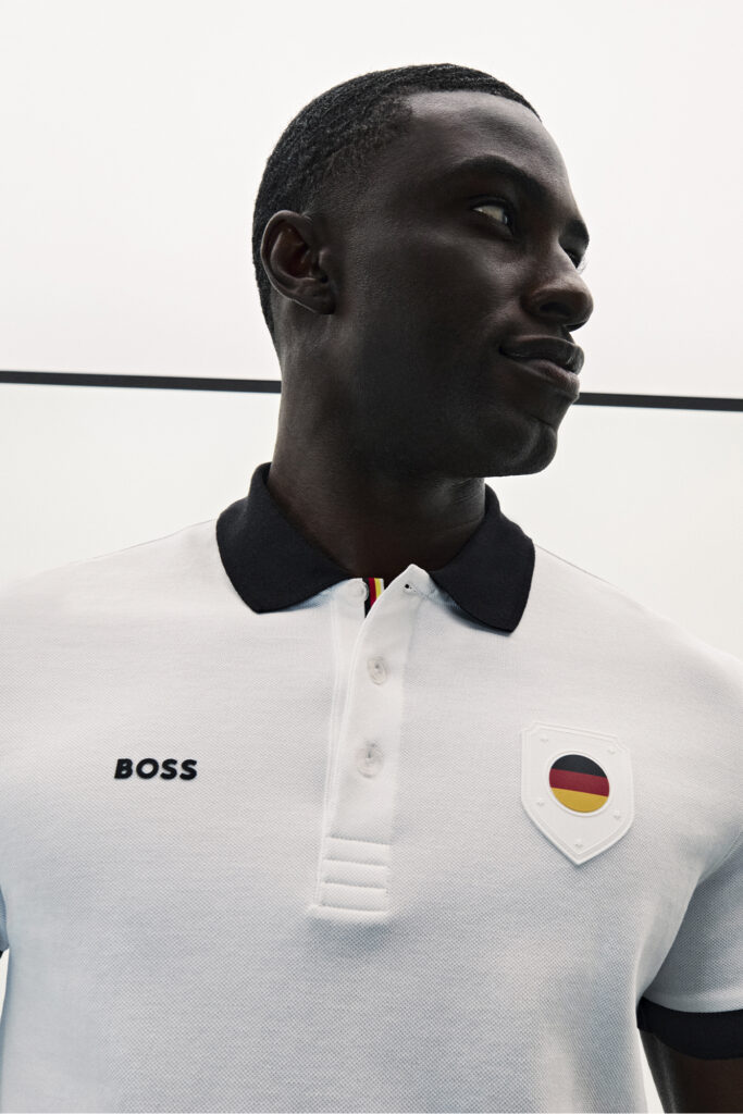 BOSS Country Collection. World Cup Soccer Jerseys. PHoto courtesy of BOSS.