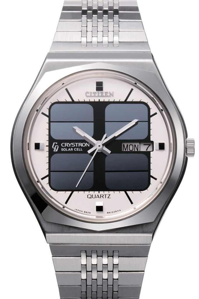 CITIZEN CRYSTRON SOLAR CELL.