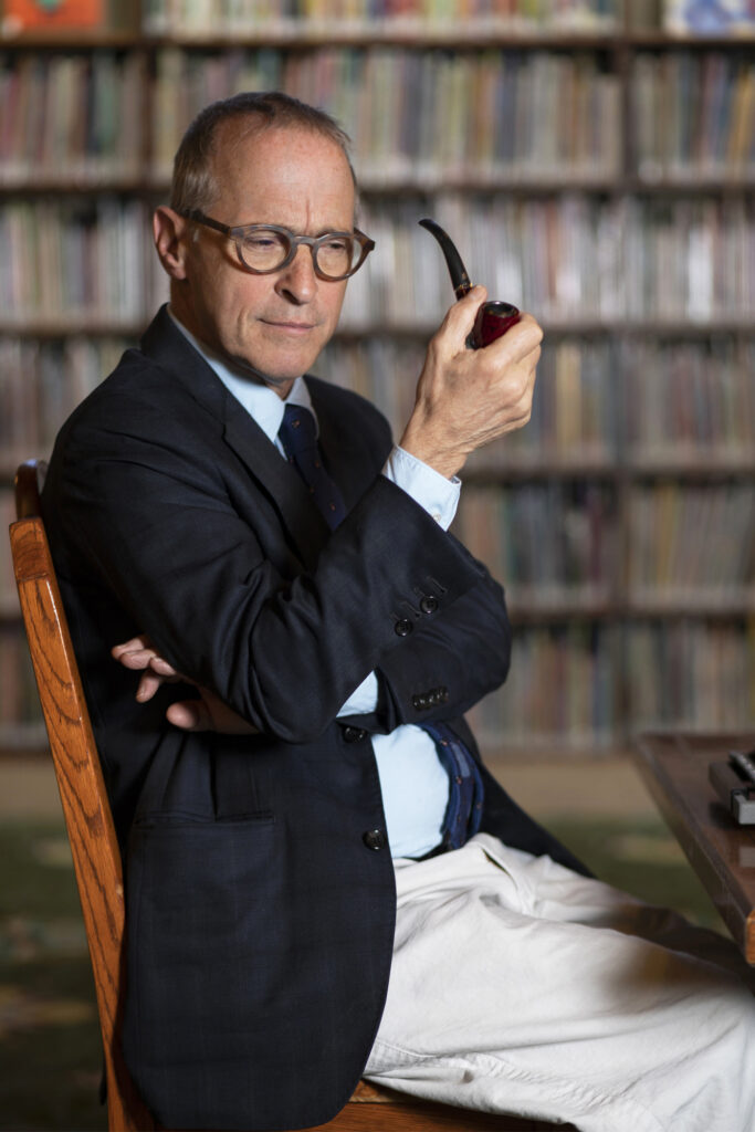 David Sedaris interview on new book, "The Land and Its People." PHOTO BY ANNE FISHBEIN.