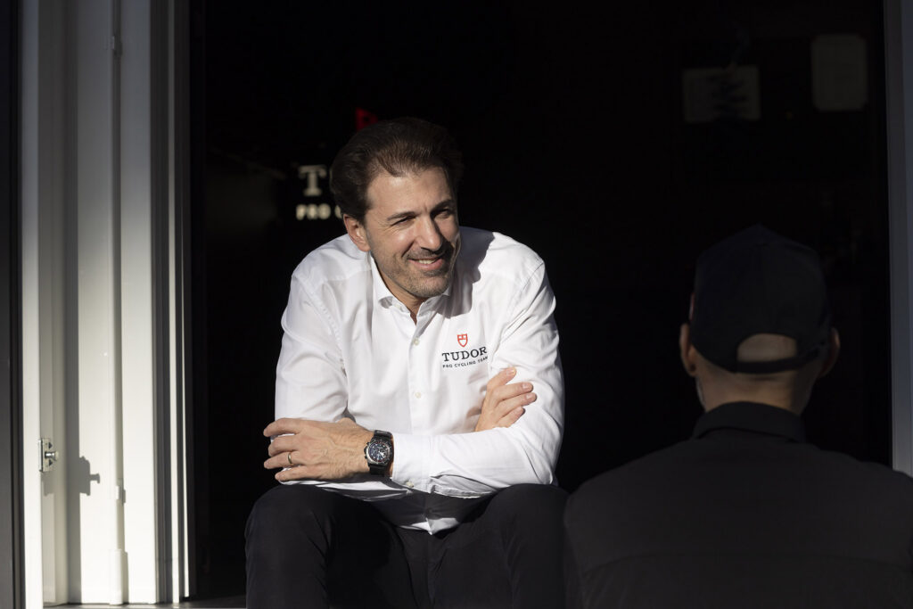 FABIAN CANCELLARA. PHOTO COURTESY OF TUDOR.