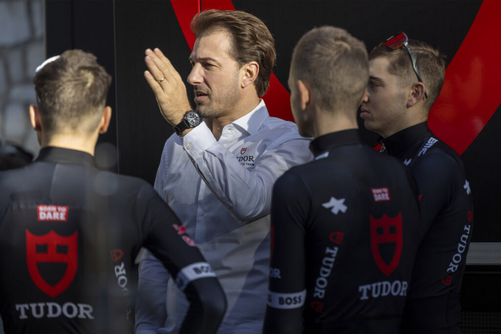 FABIAN CANCELLARA. PHOTO COURTESY OF TUDOR.