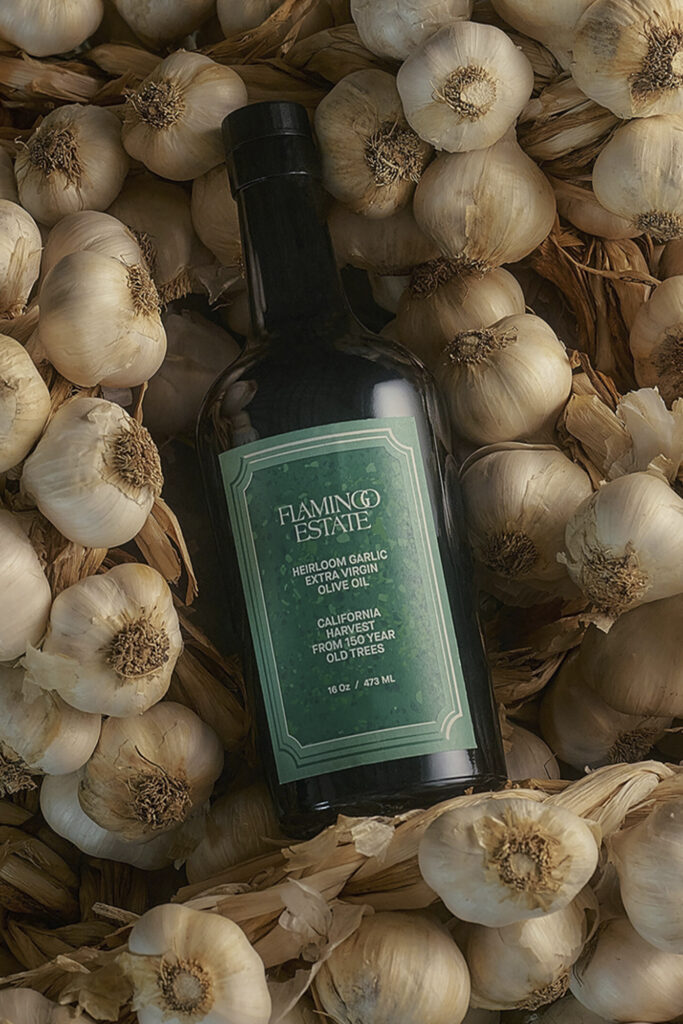Flamingo Limited-Edition Garlic Olive Oil