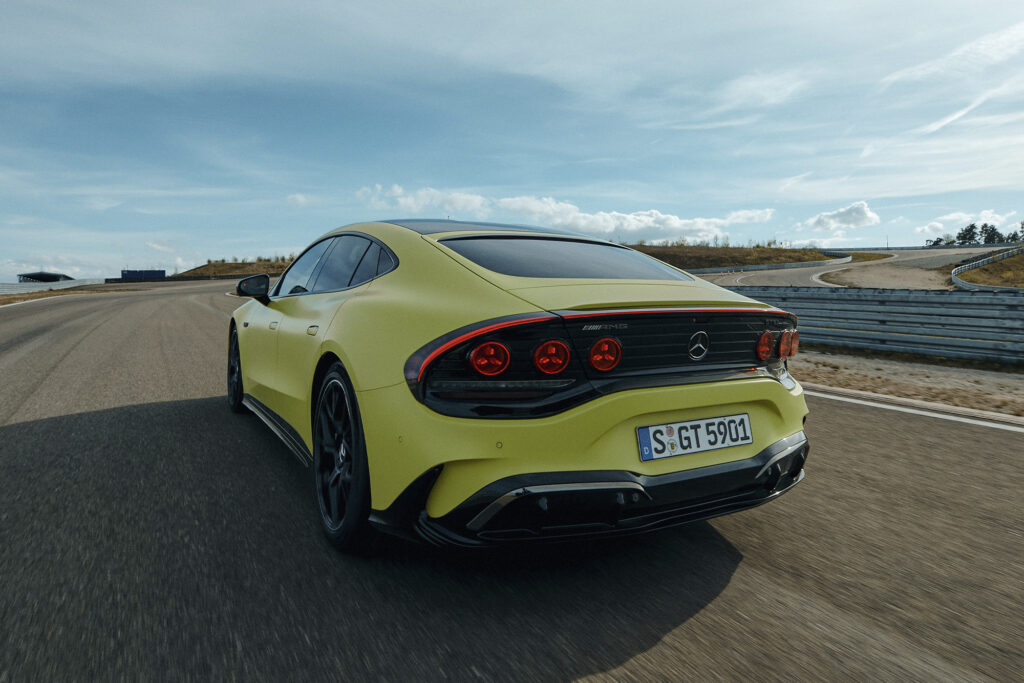 Mercedes-AMG GT EV. PHOTO COURTESY OF MERCEDES-AMG.