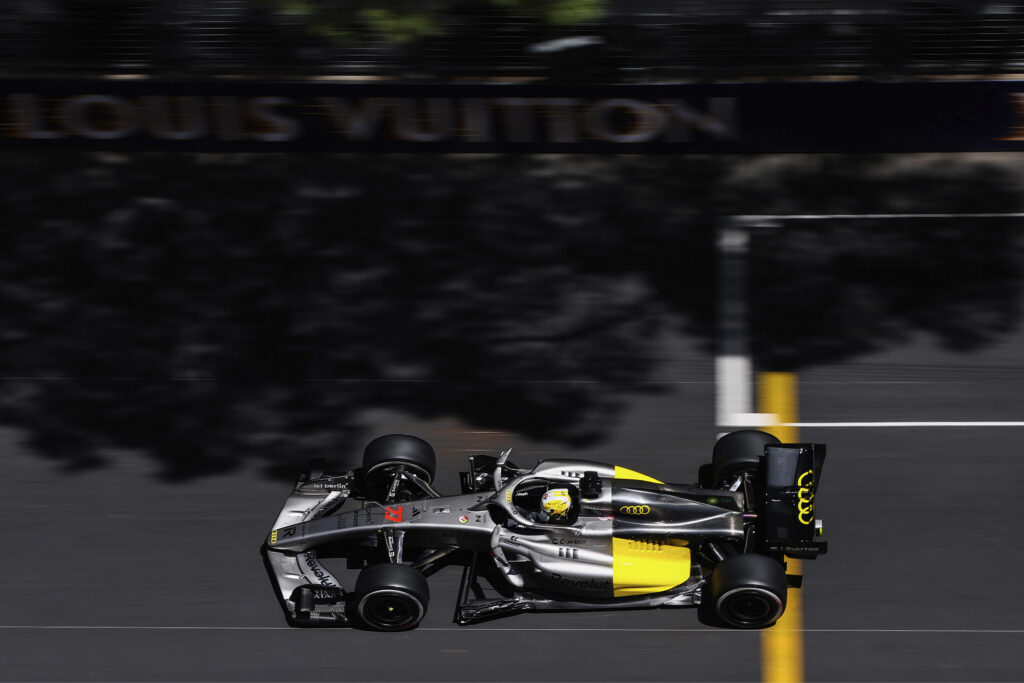 Nico Hulkenberg monaco courtesy of audi 