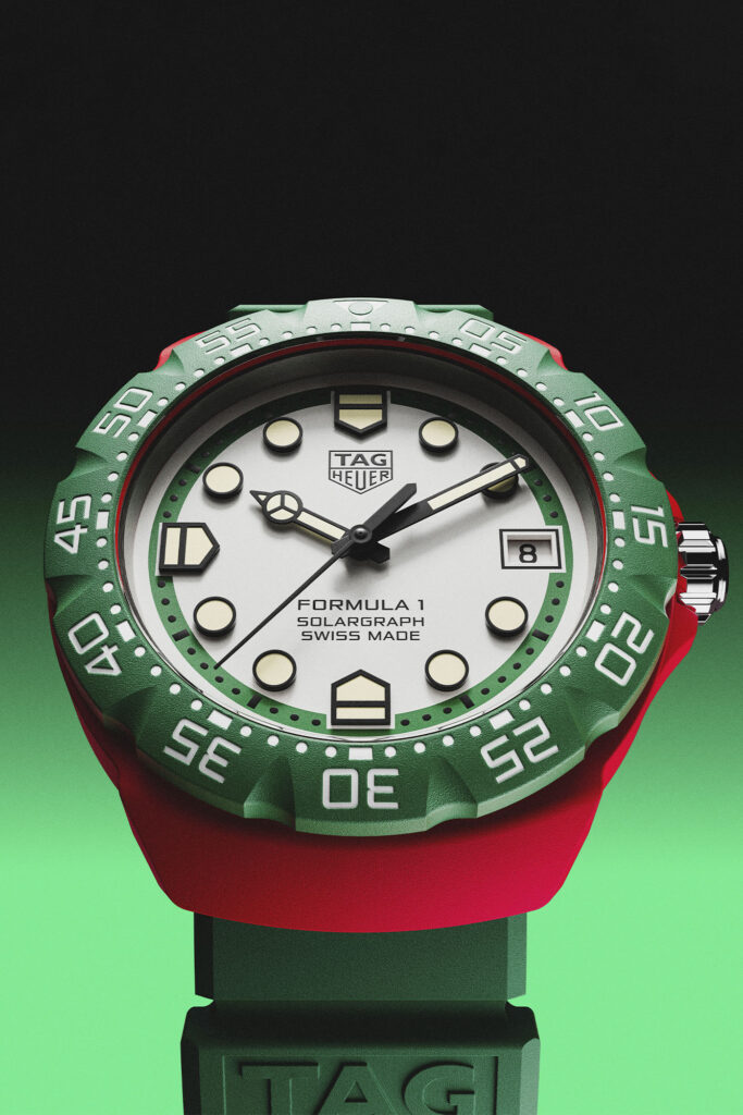 TAG HEUER FORMULA ONE WATCH. IMAGE COURTESY OF TAG HEUER.