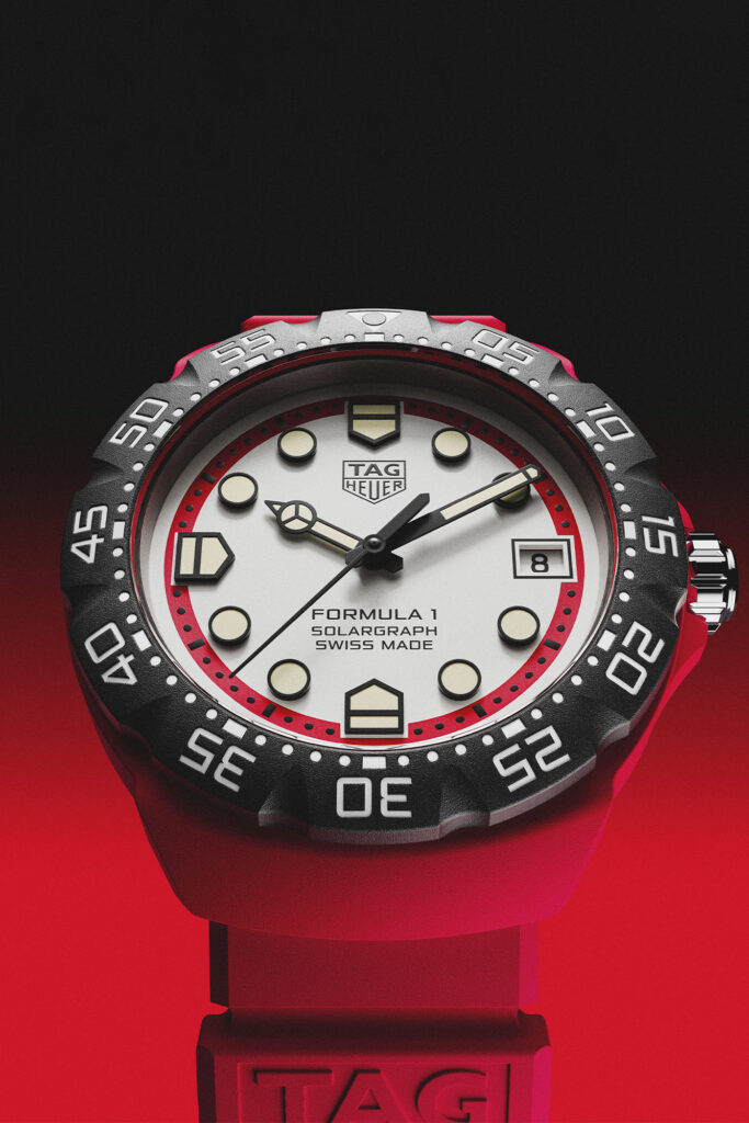 TAG HEUER FORMULA ONE WATCH. IMAGE COURTESY OF TAG HEUER.